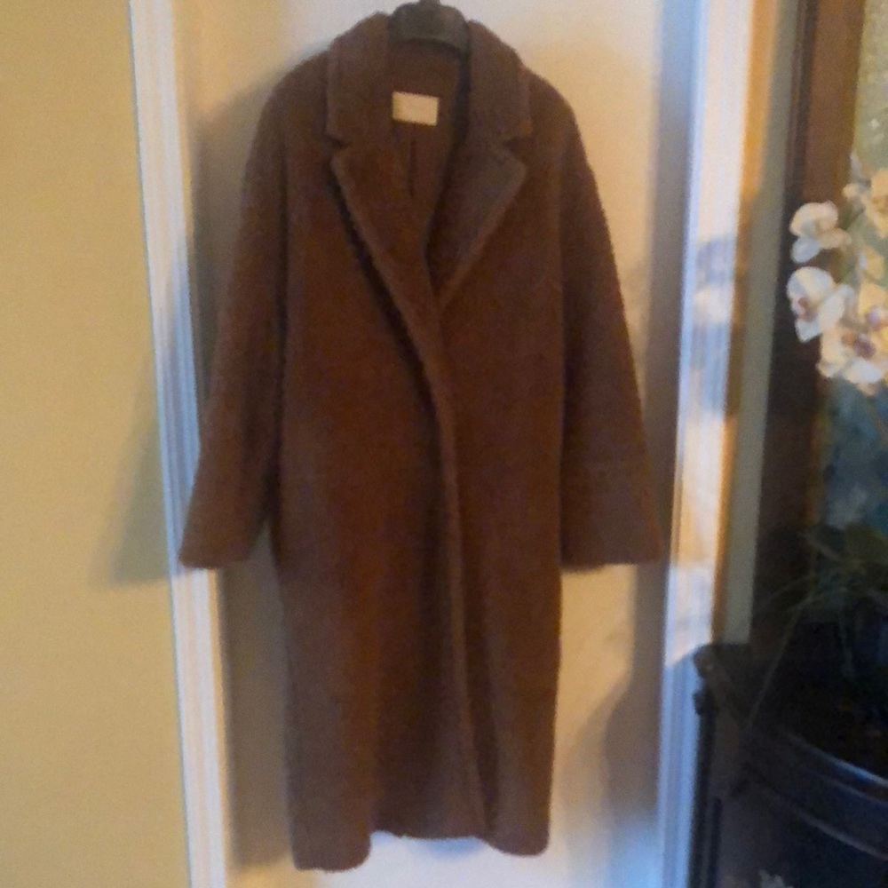 Oak + Fort Teddy Bear Style Coat - Picture 2 of 8